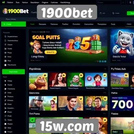 Facilidade de navegação no site 1900bet