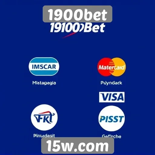 Métodos de pagamento aceitos no 1900bet